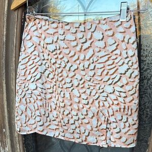 LELIS animal print SKORT! Size small